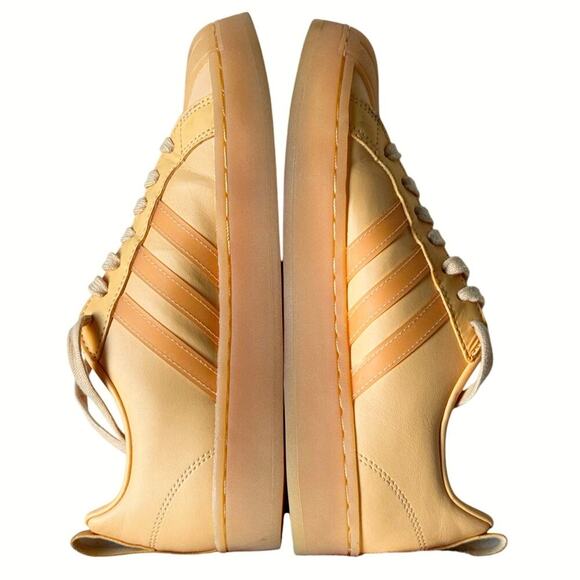 Adidas Streetcheck Sneaker - Women's Size 7 Orange Leather  Casual EUC - Picture 9 of 14